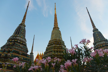 Fototapeta premium Famous Bangkok Temple Wat Pho temple, Bangkok, Thailand