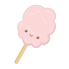 Sweet and delicious cotton candy design