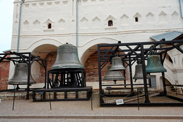 Belfry of St. Sophia Cathedral in Veliky Novgorod, Russia