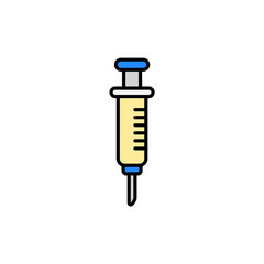 Syringe vector icon sign symbol