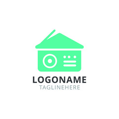 Home Radio Station Logo Design