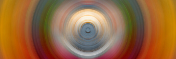 Abstract Background Of colorful Spin Circle Radial Motion Blur. Background for modern graphic design and text.