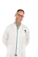 Fototapeta premium Handsome doctor with glasses