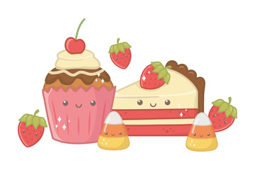 Sweet and delicious food design