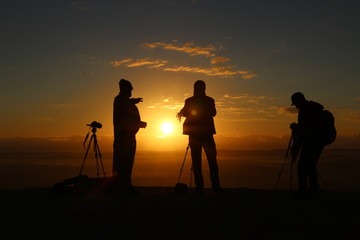 Nascer do sol na Serra.