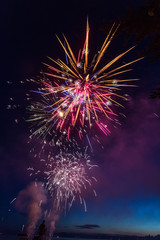fireworks on the 4th of July