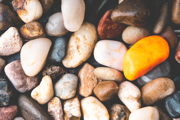 normal stones and a different stones