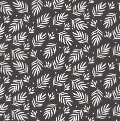 Floral seamless vector pattern