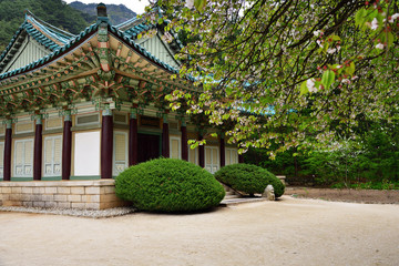 Buddhist monastery Bohen in North Korea