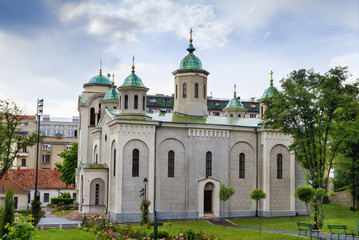 Fototapeta na wymiar Church of the Ascension, Belgrade, Serbia