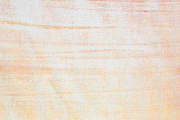 orange and white painted on artistic canvas background texture