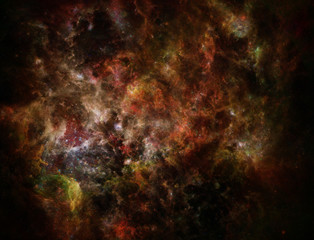 Naklejka na ściany i meble Big Babies in the Rosette Nebula