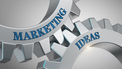 Marketing ideas concept