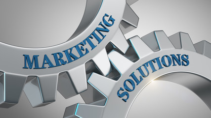 Marketing solutions concept