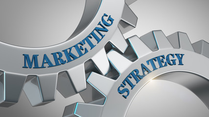 Marketing strategy concept
