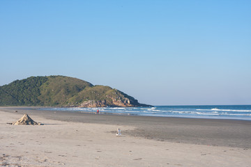 beach on the island