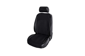 Stylish covers for car seats in a beautiful colored fabric with a pleasant texture