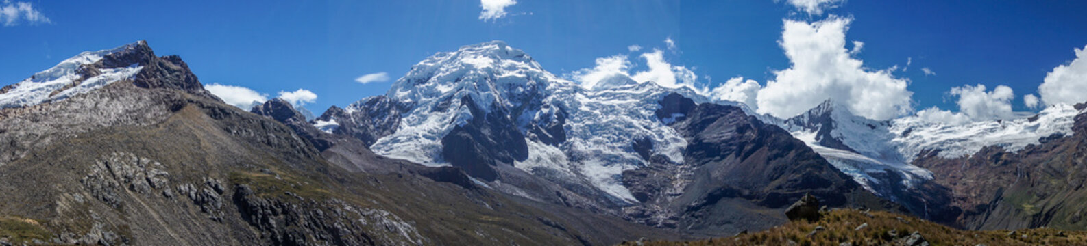 panorama mountain landscape in Peru