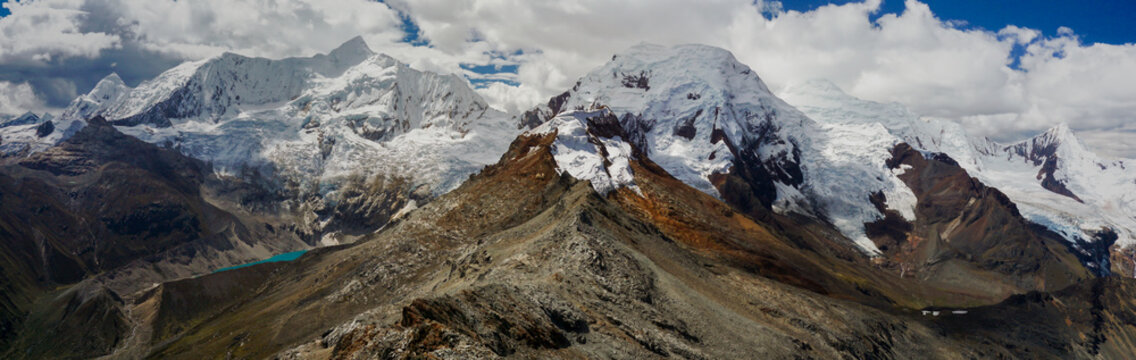panorama mountain landscape in Peru