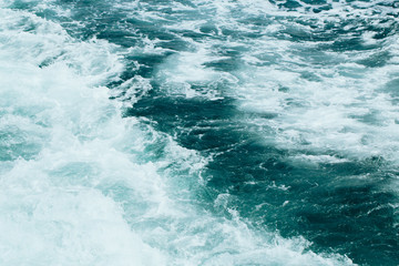 abstract background - water flows in the river or sea