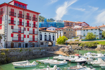 port of mundaka, basque country, spain