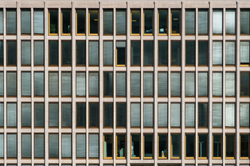 Obraz premium modern office building window facade real estate background