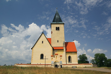 Fototapeta premium Church of Saint Jakub and Filip, Czech republic