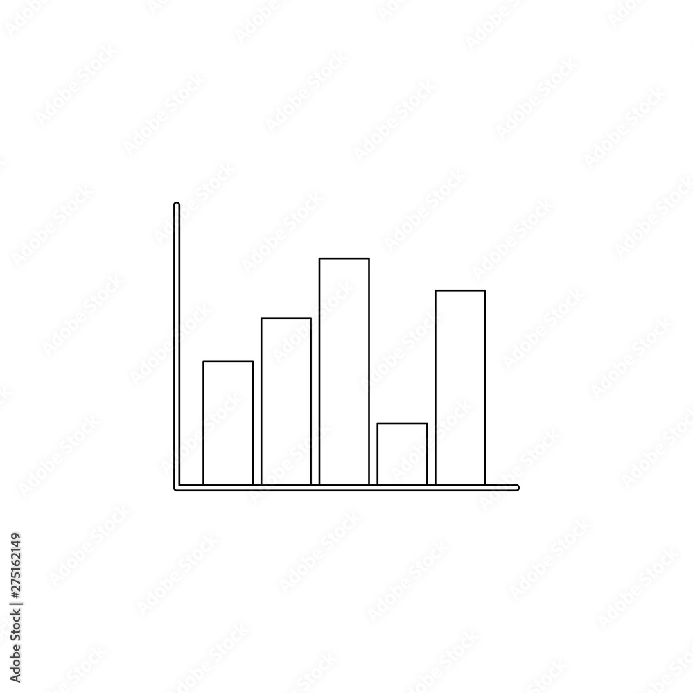 Aufkleber schedule icon. element of web for mobile concept and web apps icon. outline, thin line icon for webs
