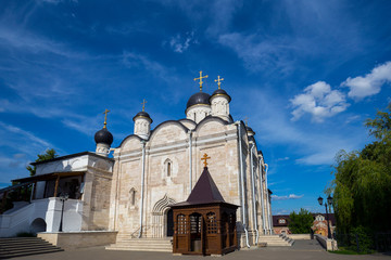 Fototapeta na wymiar Vvedensky female monastery Episcopal Serpukhov