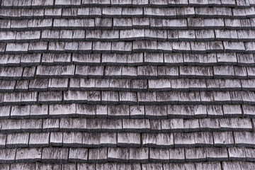 Holzschindeln Nahaufnahme