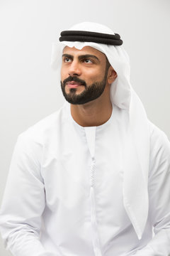 Portrait of an arab man.