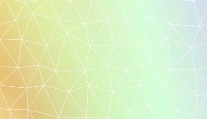 Low poly layout. Decorative design For interior wallpaper, smart design, fashion print. Vector illustration. Creative gradient color.