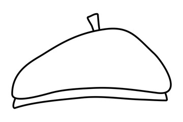 Isolated hat design vector illustrator