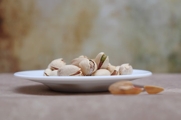 Pistachio nuts - a symbol of wealth in ancient Persia.