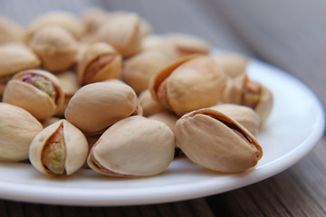 Pistachio nuts - a symbol of wealth in ancient Persia.