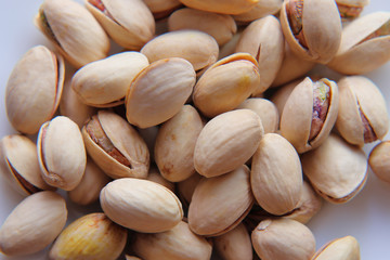 Pistachio nuts - a symbol of wealth in ancient Persia.