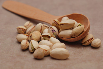 Pistachio nuts - a symbol of wealth in ancient Persia.