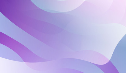 Obraz premium Abstract Wavy Background. Design For Cover Page, Poster, Banner Of Websites. Vector Illustration with Color Gradient.