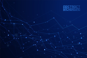 Fototapeta premium Abstract polygonal shapes