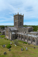 Fototapeta premium St. Davids Kathedrale, Wales, Großbritannien