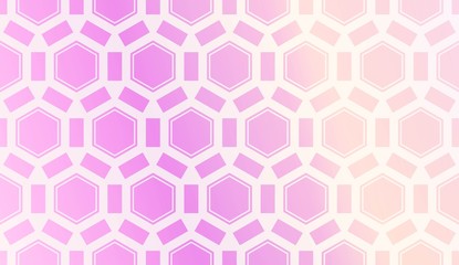 Obraz na płótnie Canvas Pattern With Abstract Geometric Design. Vector Illustration. Design For Your Interior Wallpaper, Fashion Print, Business Presentation. Blurred gradient