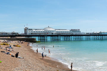 Fototapeta na wymiar Brighton-Großbritannien