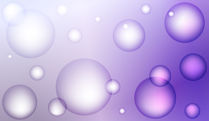 Blurred decorative design with bubbles. For elegant pattern cover book. Vector illustration.