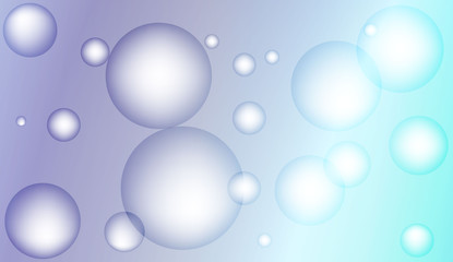 Blurred decorative design with bubbles. For elegant pattern cover book. Vector illustration.