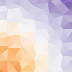 Fototapeta premium Abstract Delaunay Voronoi trianglify color diagram background illustration