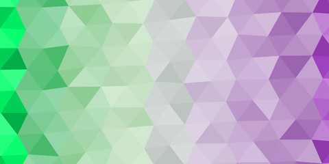 Fototapeta premium Abstract Delaunay Voronoi trianglify color diagram background illustration