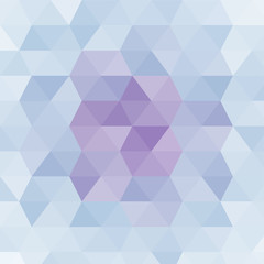 Abstract Delaunay Voronoi trianglify color diagram background illustration