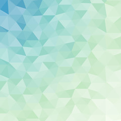 Abstract Delaunay Voronoi trianglify color diagram background illustration