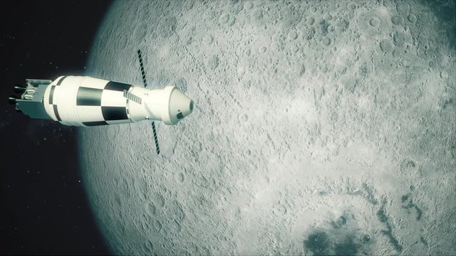 Orion Spacecraft Passes The Moon