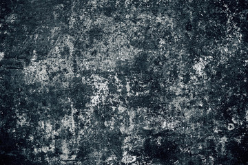 Grunge dirty scratched black metal surface background.